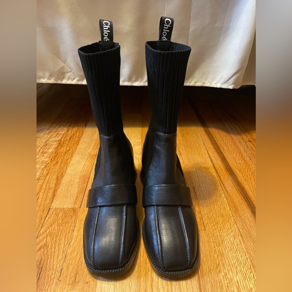 Chloe Shoes - Black leather CHLOE boots